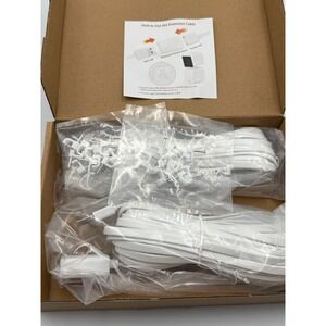 Delilyn 2-Pack 25ft USB Extension Cable Kit –for Wyze Cam V3/V2/OG Weatherproof